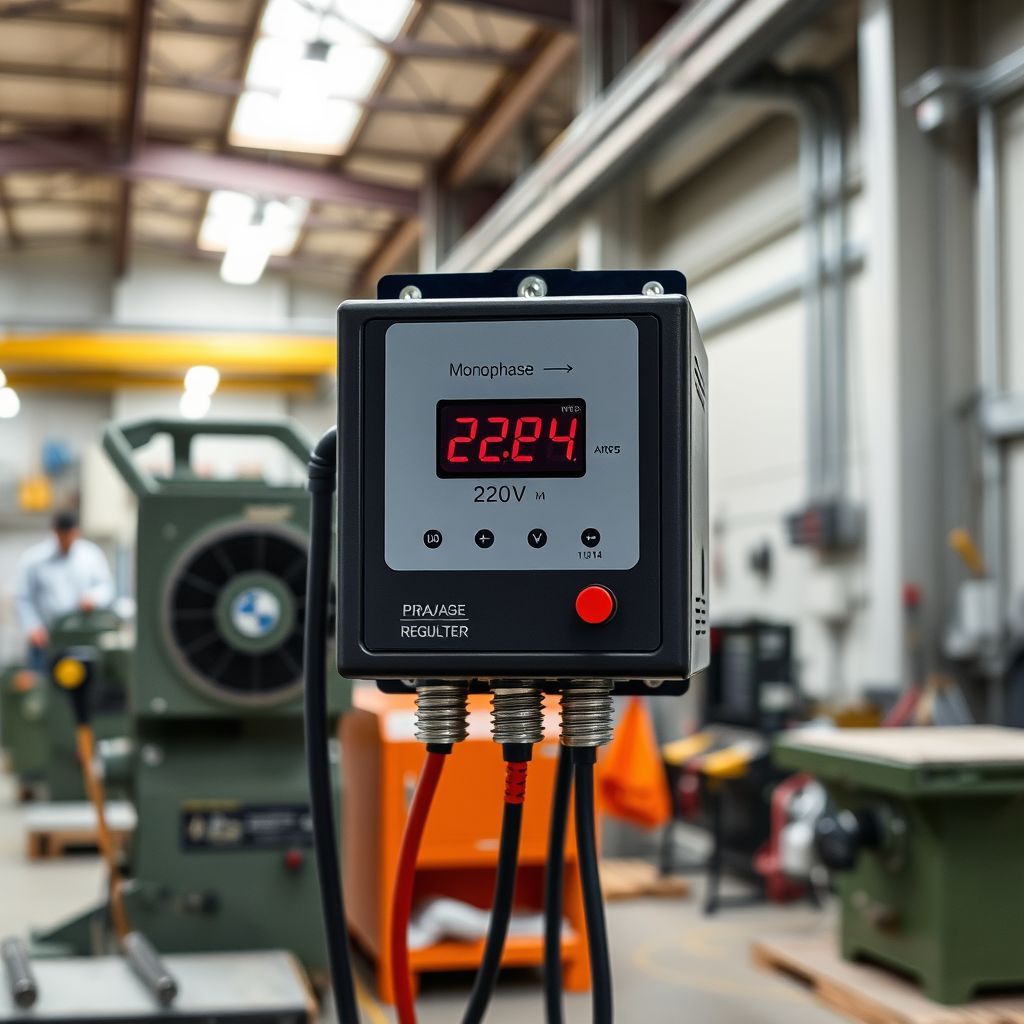 Regulador de Voltaje Monofasico 220v