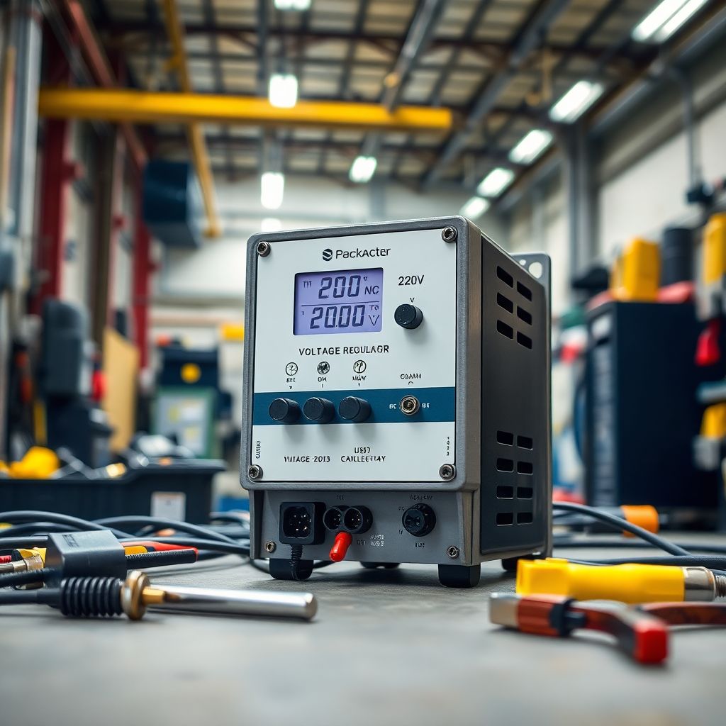 Regulador de Voltaje Monofasico 220v