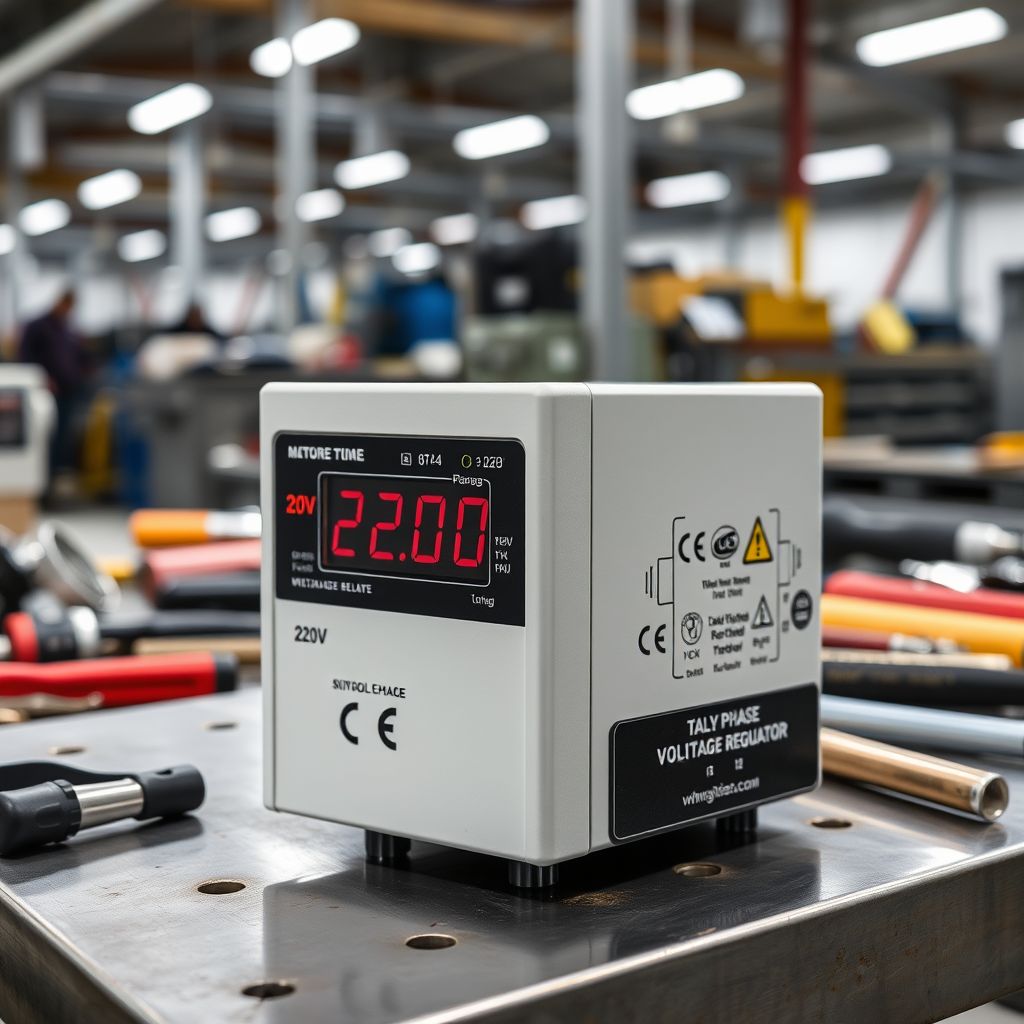 Regulador de Voltaje Monofasico 220v